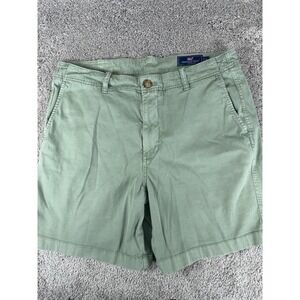 VINEYARD VINES Sage Green 8.5 Inseam Stretch Chino Breaker Shorts SIZE 32